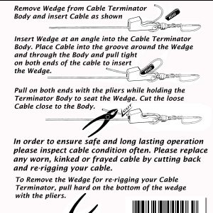 Seahorse® Downrigger Cable Terminator Kit by Troll-Master - Troll